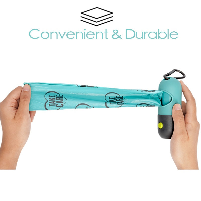 Portable LED Pet Waste Bag Dispenser - Best Dog Bargains