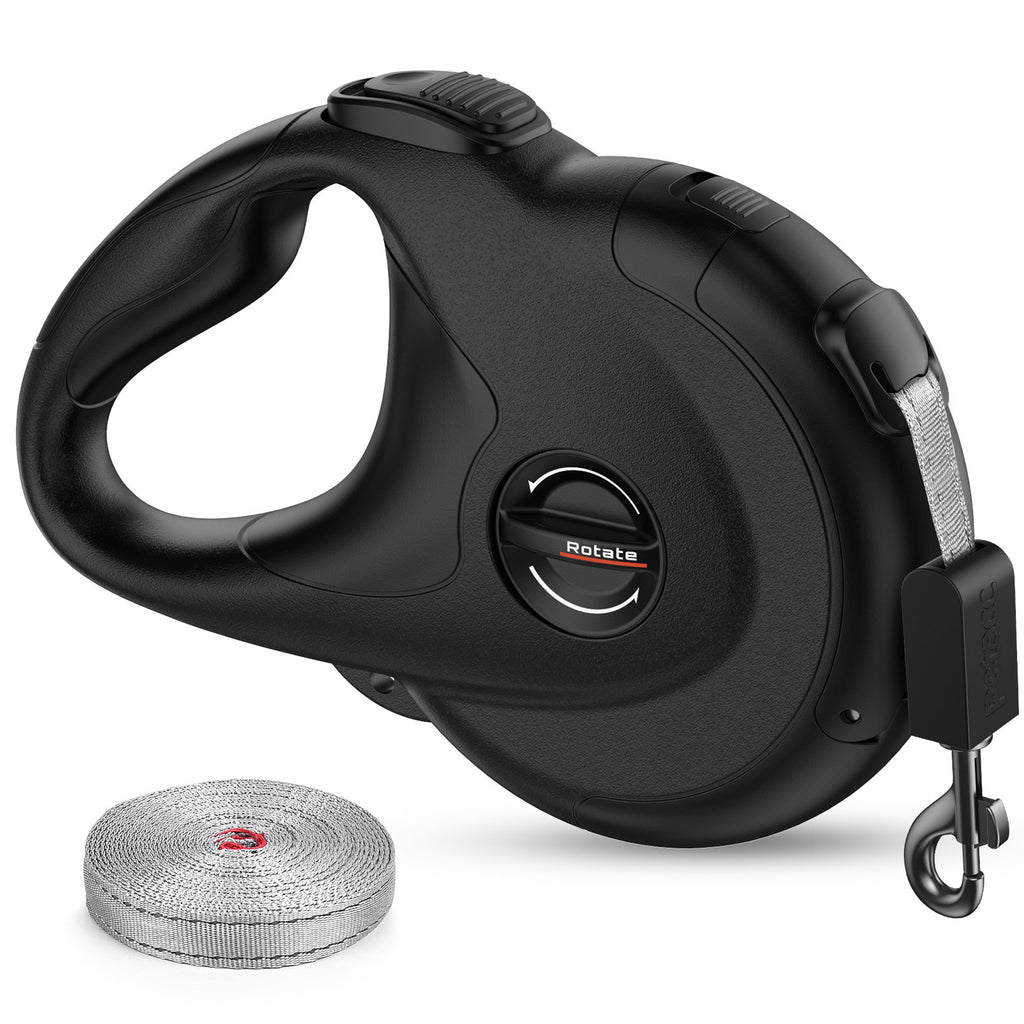 Reflective Retractable Dog Leash – Durable Walking Lead with Traction Control - Best Dog Bargains