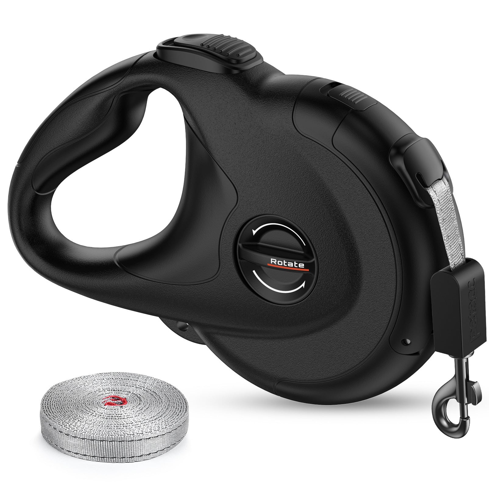 Reflective Retractable Dog Leash – Durable Walking Lead with Traction Control - Best Dog Bargains