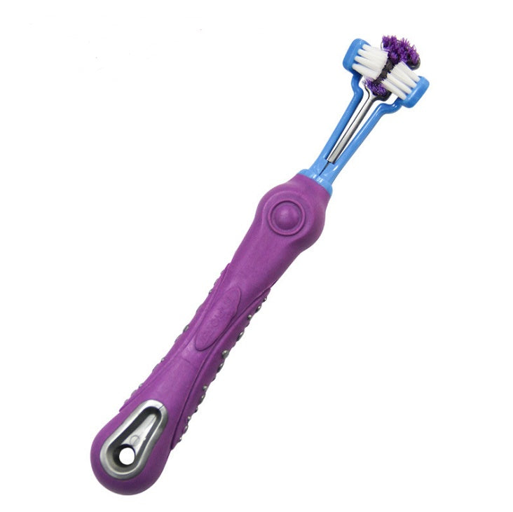 Three-Sided Dog Toothbrush – Effective Teeth Care! - Best Dog Bargains