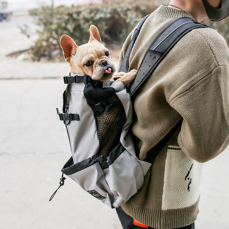 Portable Travel Pet Dog Backpack With Double Shoulder Straps - Best Dog Bargains