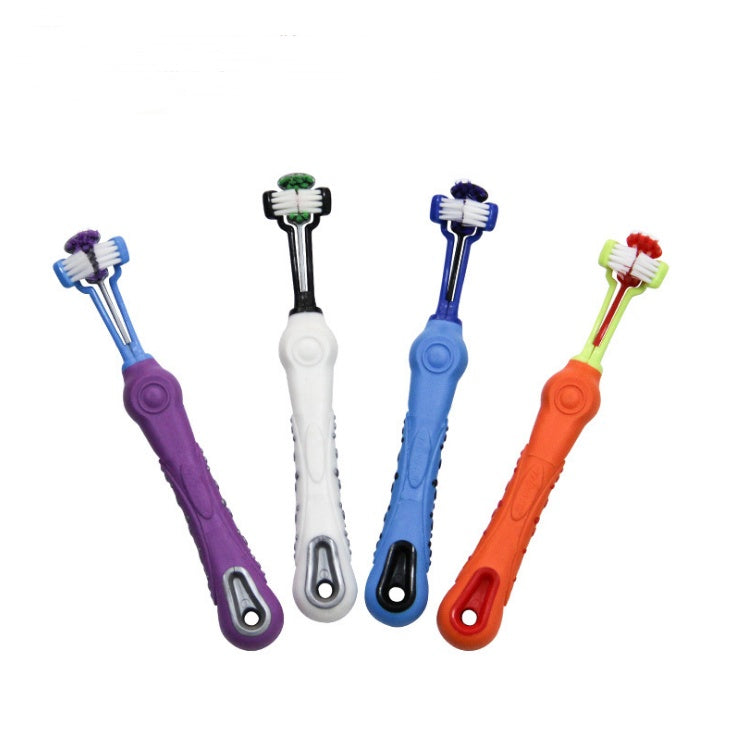 Three-Sided Dog Toothbrush – Effective Teeth Care! - Best Dog Bargains