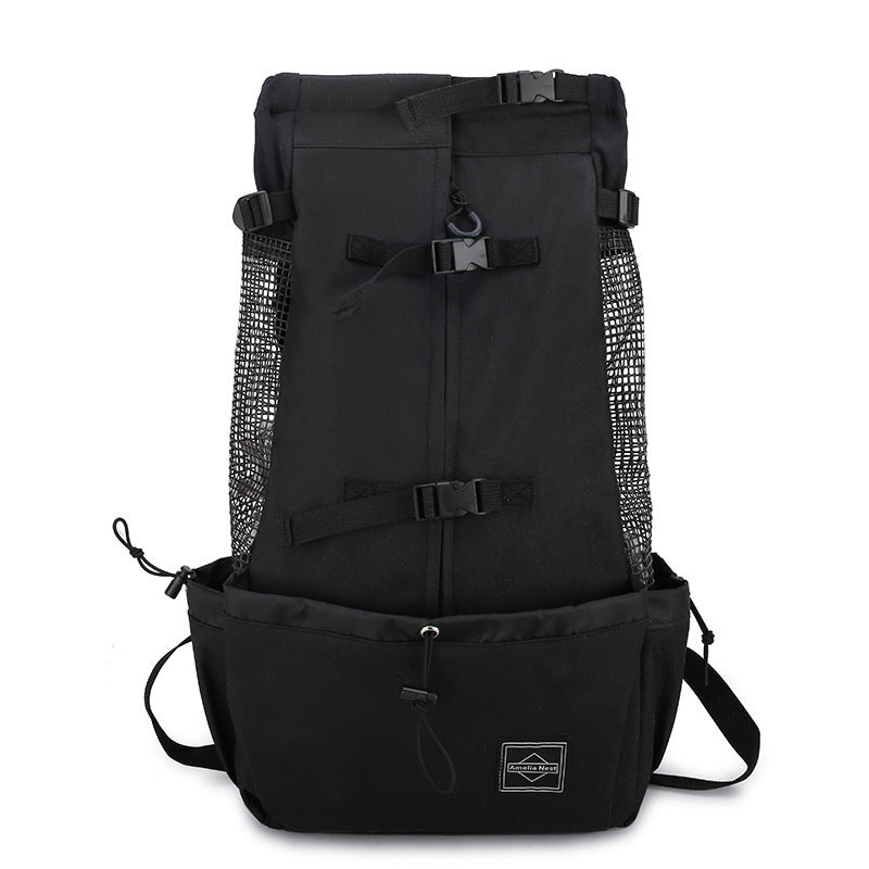 Portable Travel Pet Dog Backpack With Double Shoulder Straps - Best Dog Bargains