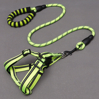 Chest Harness with Leash – Secure Strap and Traction Rope Set - Best Dog Bargains