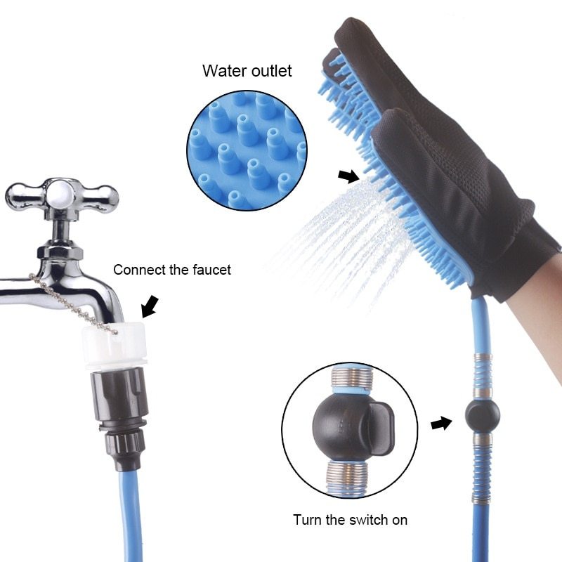 Pet Handheld Dog Shower Head – Convenient Bathing Tool for Easy Grooming! - Best Dog Bargains
