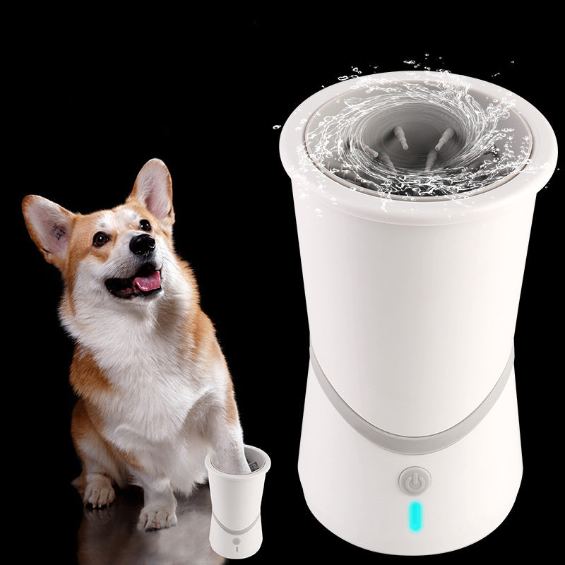 Electric Pet Foot Washer – Quick & Easy Paw Cleaning Solution - Best Dog Bargains