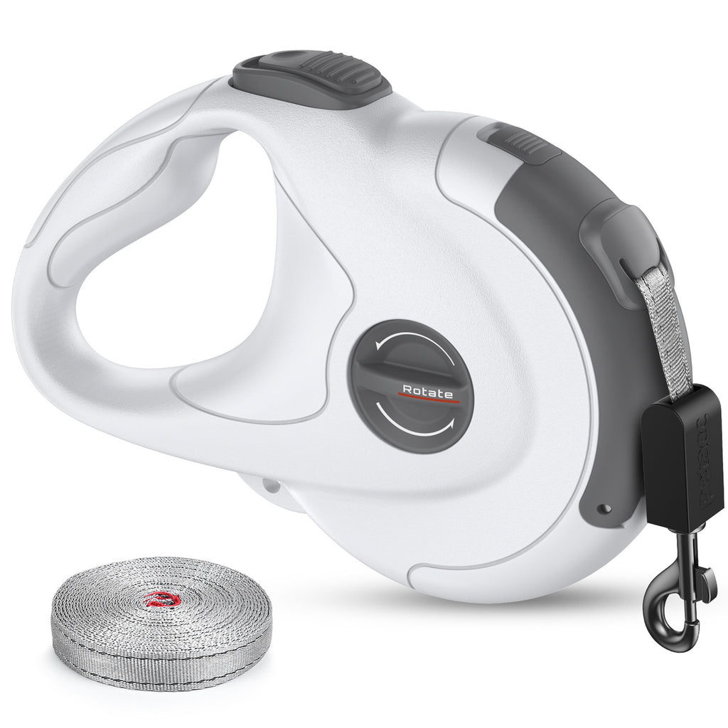 Reflective Retractable Dog Leash – Durable Walking Lead with Traction Control - Best Dog Bargains