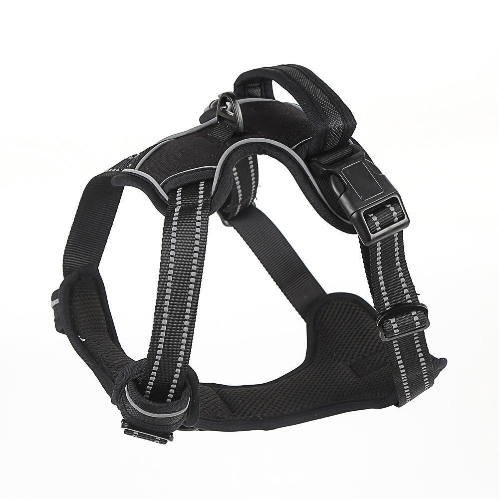 Reflective Dog Harness – Breathable Vest for Safe, Easy Walks - Best Dog Bargains
