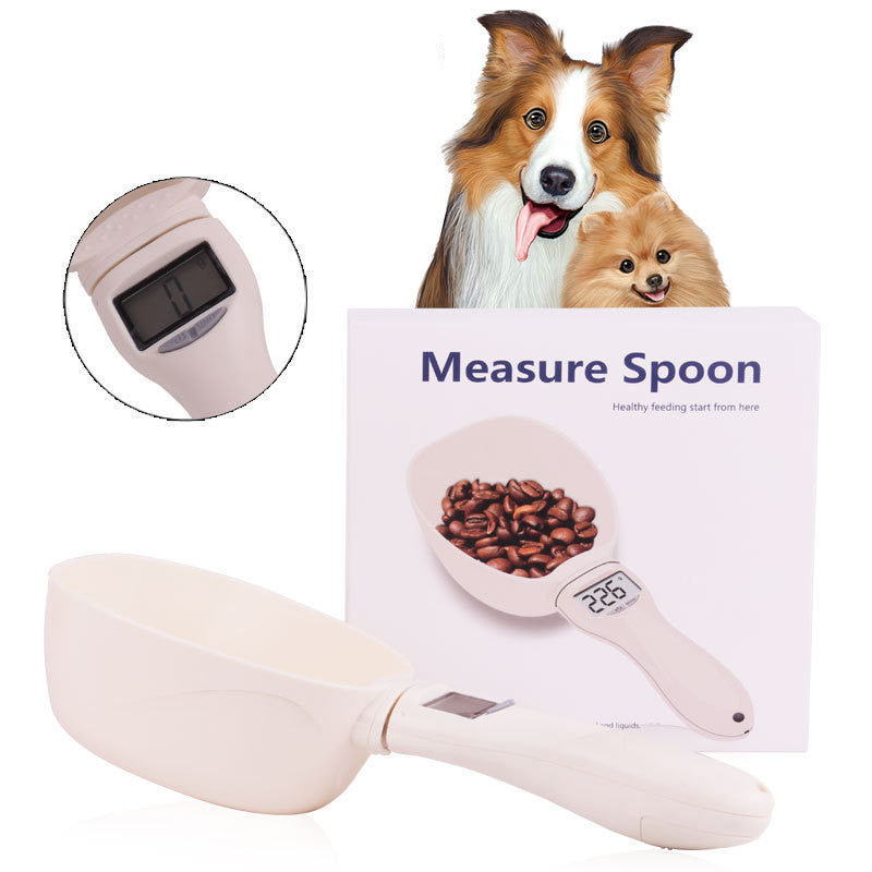 Smart Pet Food Shovel with Weighing Scale – Accurate Feeding Tool! - Best Dog Bargains