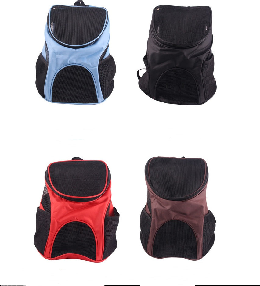 Portable & Breathable Oxford Mesh Travel Carrier Dog Backpack - Best Dog Bargains