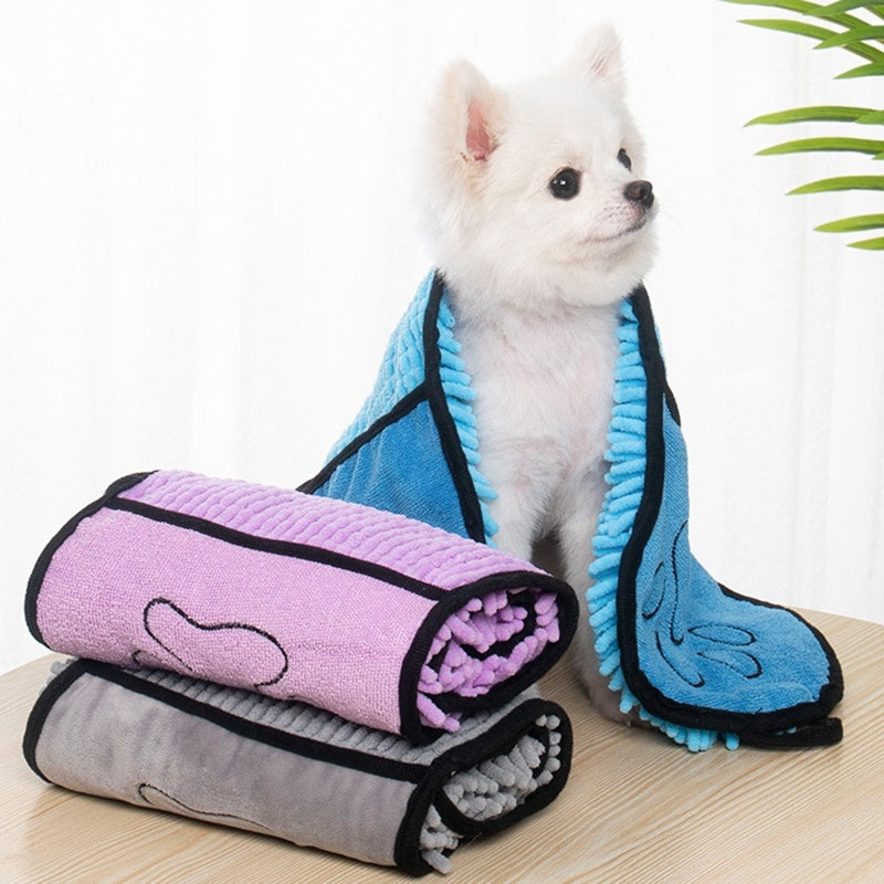 Quick-Drying Soft Microfiber Super Absorbent Dog Bathrobe - Best Dog Bargains