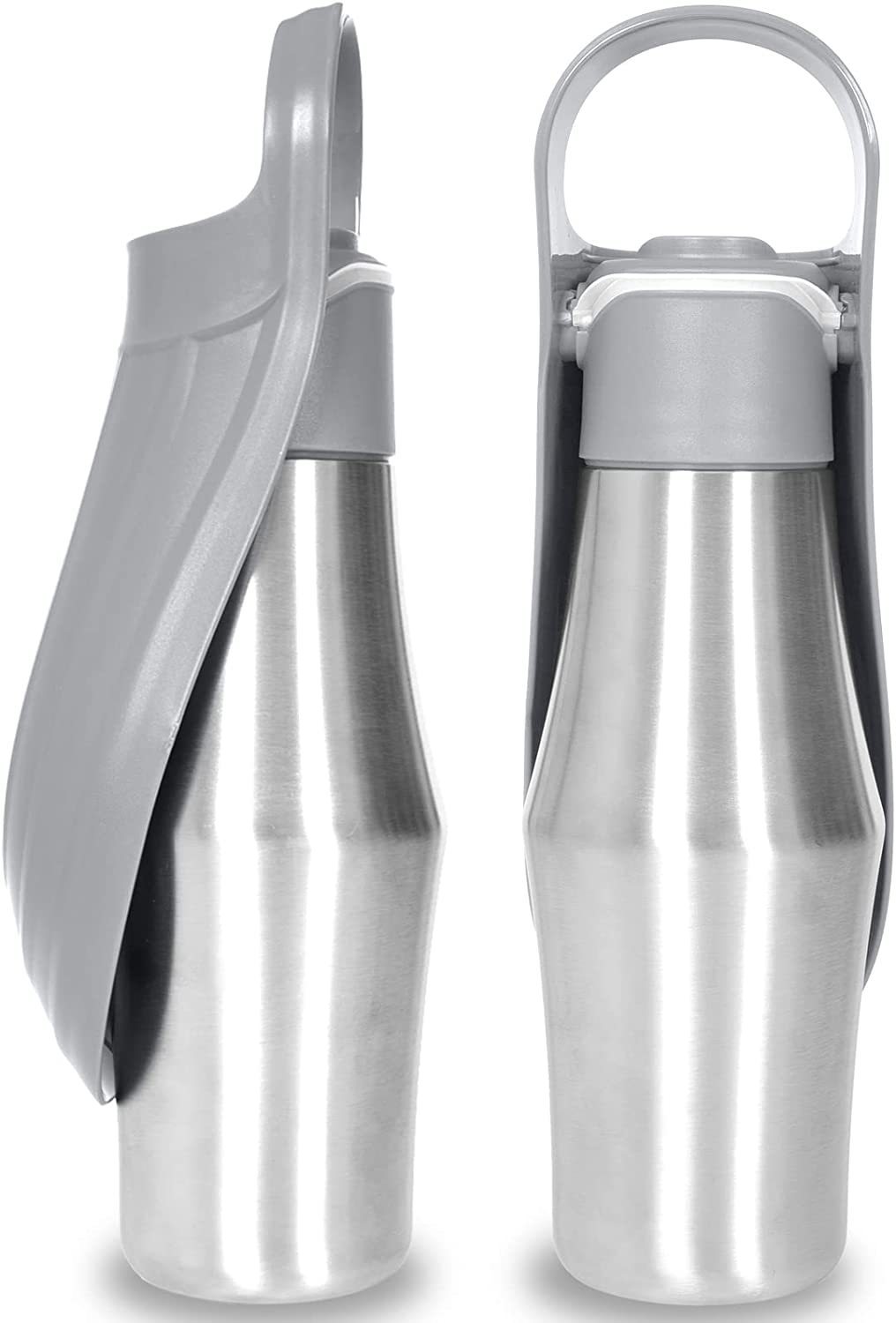 Portable Water Bottle – Soft Silicone Leaf Design for Outdoor Adventures - Best Dog Bargains