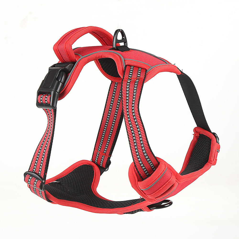 Reflective Dog Harness – Breathable Vest for Safe, Easy Walks - Best Dog Bargains