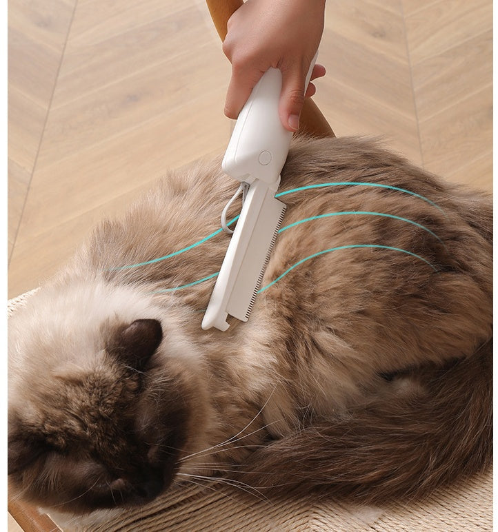 Pet Grooming & Hair Removal Brush – Massage Tool for Shedding Control - Best Dog Bargains