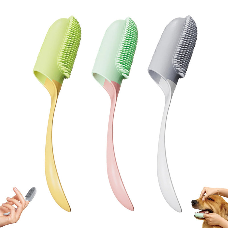 Gentle Silicone Dog Finger Toothbrush – Easy Oral Care for Your Pup! - Best Dog Bargains