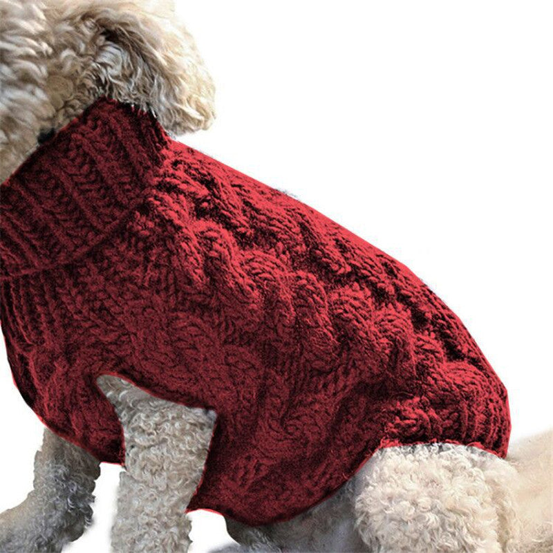 Cozy Winter Sweater – Warm Pet Clothing for Cold Weather - Best Dog Bargains