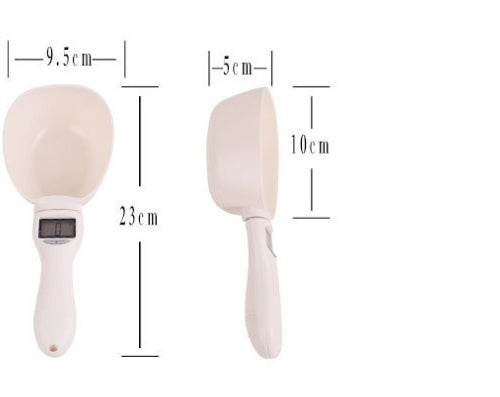 Smart Pet Food Shovel with Weighing Scale – Accurate Feeding Tool! - Best Dog Bargains