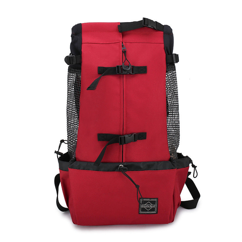 Portable Travel Pet Dog Backpack With Double Shoulder Straps - Best Dog Bargains