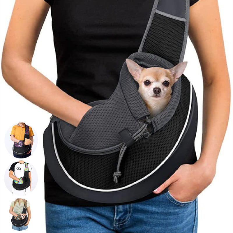 Stylish Crossbody Dog Carrier – Perfect for Outdoor Adventures! - Best Dog Bargains
