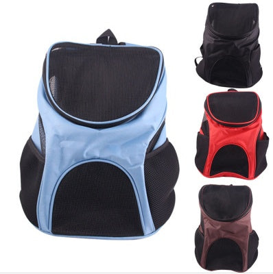 Portable & Breathable Oxford Mesh Travel Carrier Dog Backpack - Best Dog Bargains