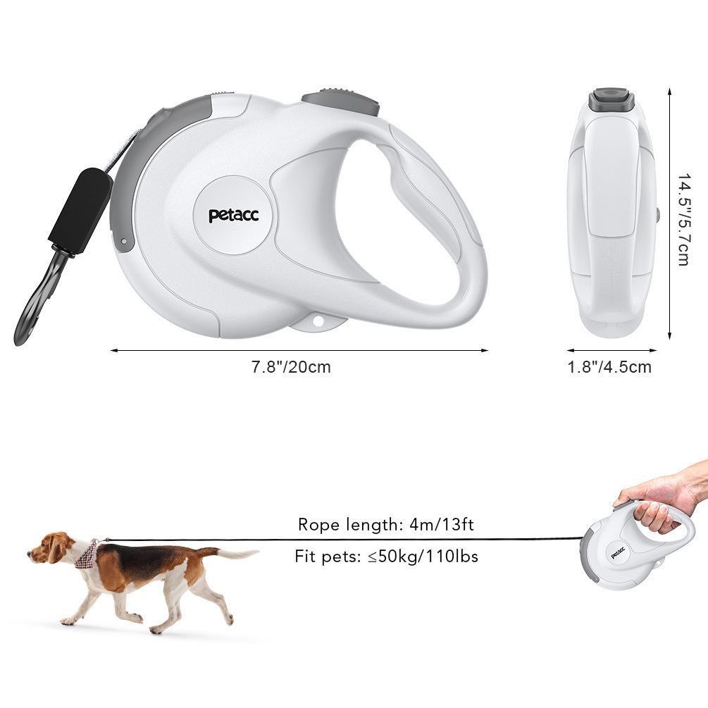 Reflective Retractable Dog Leash – Durable Walking Lead with Traction Control - Best Dog Bargains