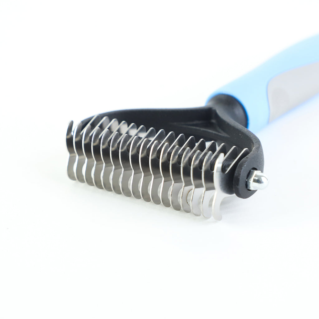 Double-Sided Pet Brush – Grooming & Dematting Shedding Tool - Best Dog Bargains
