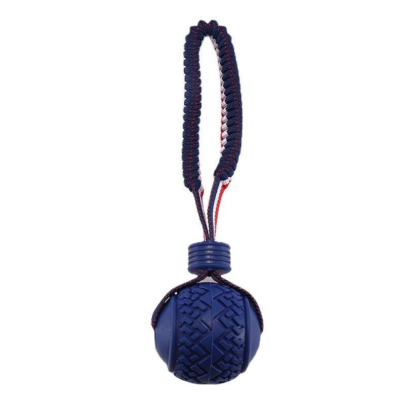 Interactive Teething Toy Ball With Rope for Training Fun - Best Dog Bargains