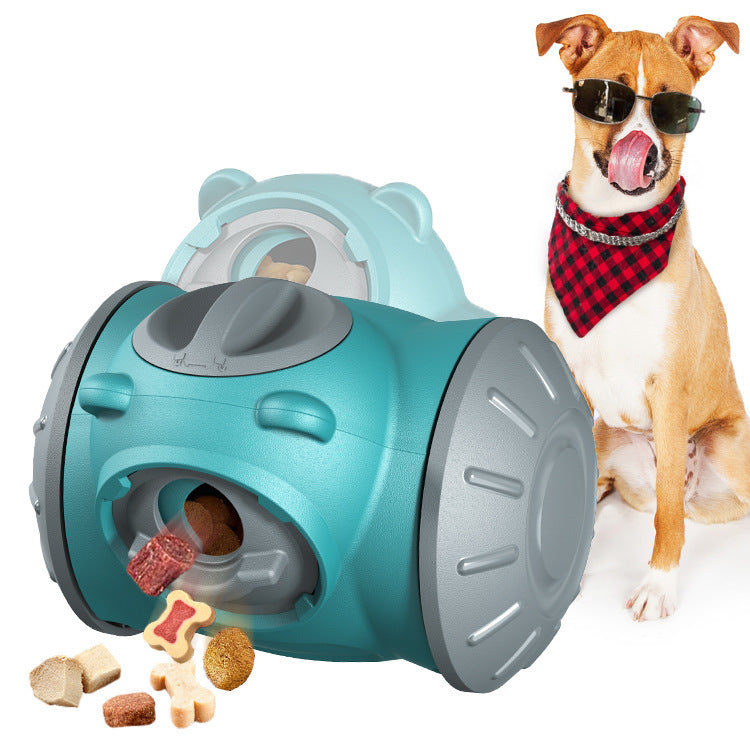 Interactive Tumbling Dog Toy – Slow Feeder & IQ Booster for Training! - Best Dog Bargains