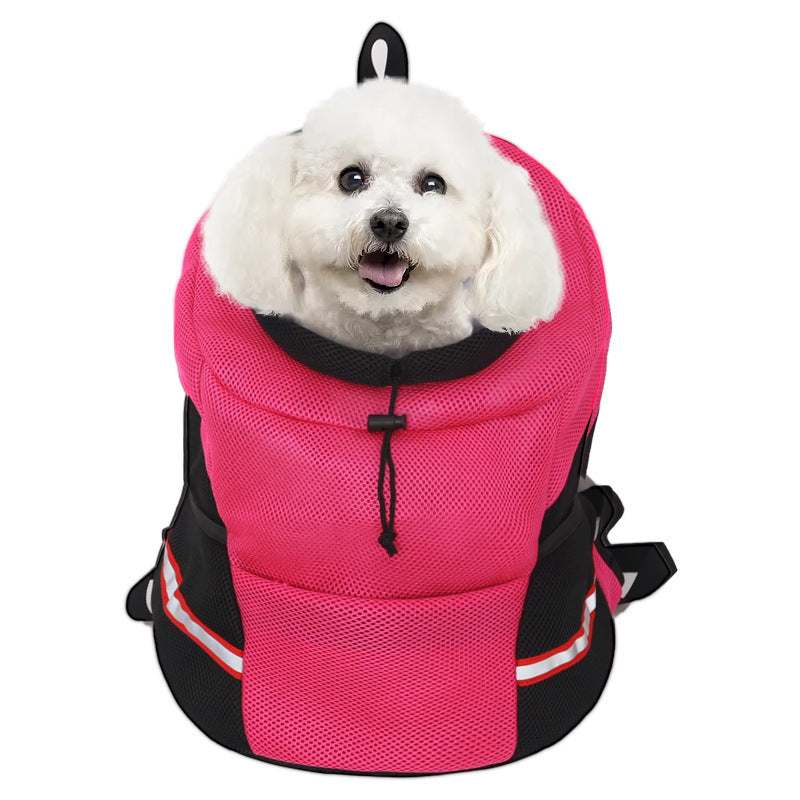 Comfortable Front Carrier Breathable Dog Chest Backpack - Best Dog Bargains
