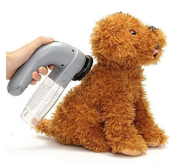 Electric Pet Hair Vacuum – Portable Pet Cleaning & Massage Tool - Best Dog Bargains