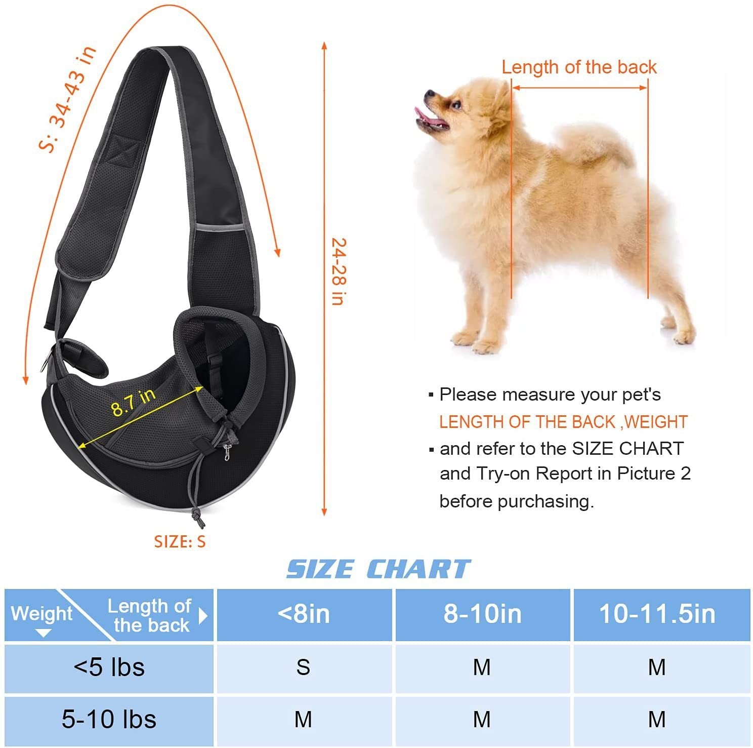 Stylish Crossbody Dog Carrier – Perfect for Outdoor Adventures! - Best Dog Bargains